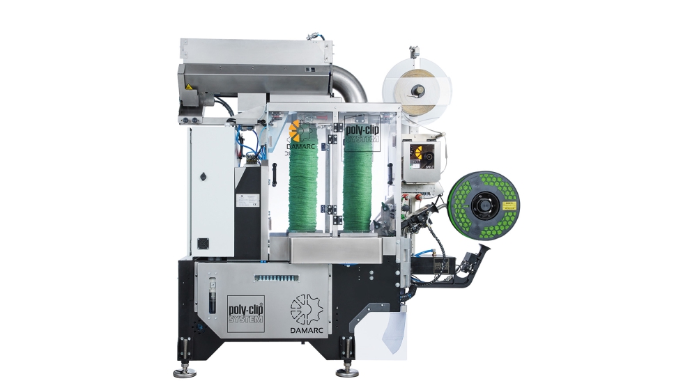 El sistema net-pak combina clips biodegradables con mallas y etiquetas compostables industrialmente