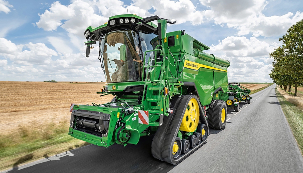 As melhorias dizem respeito �s gamas de ceifeiras-debulhadoras, ceifeiras rotativas e ceifeiras de alta capacidade da John Deere...