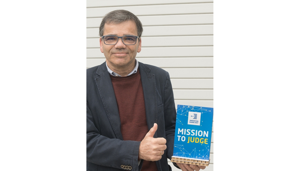 Claus Schwenzer, presidente honor�rio da BVT (Associa��o Federal de Port�es) e diretor-geral da Effertz Tore GmbH, em M�nchengladbach...