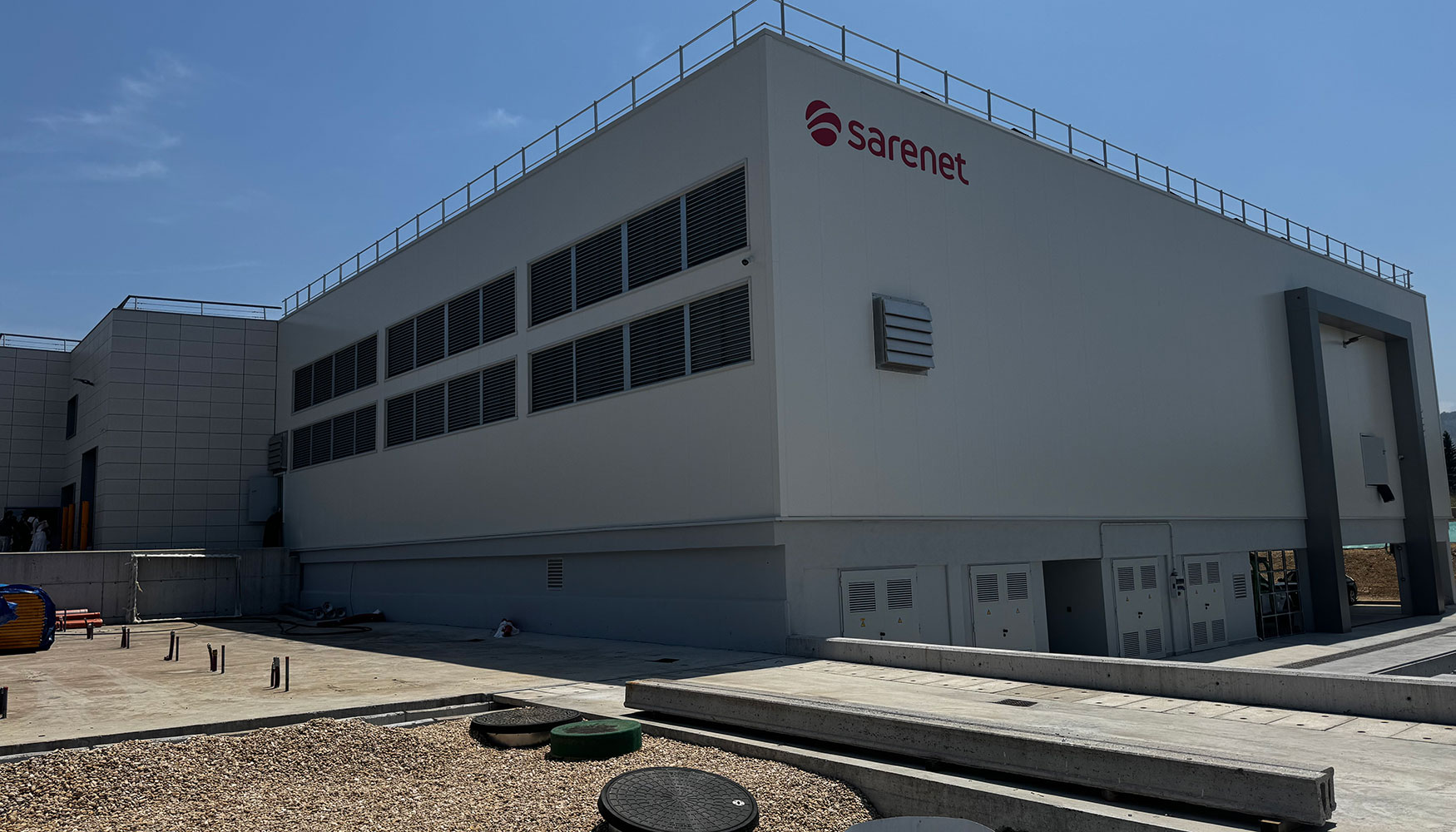 El nuevo Data Center de Sarenet, ubicado en el Hub de Comunicaciones de Derio...