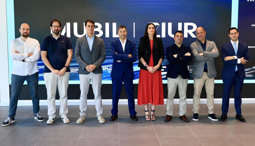 Participantes en la jornada celebra el 18 de junio en las instalaciones de MUBIL Center en Eskuzaitzeta