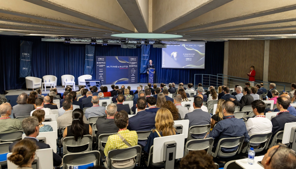Josep Maria Vall, presidente del CIAC, reivindic� el M�ting d�Auto como el gran punto de encuentro de la automoci�n catalana...