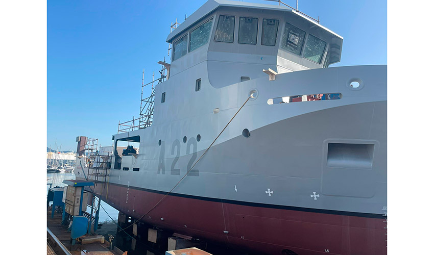 Figura 2: Botadura Proserpina en Vigo (Fuente: autor)