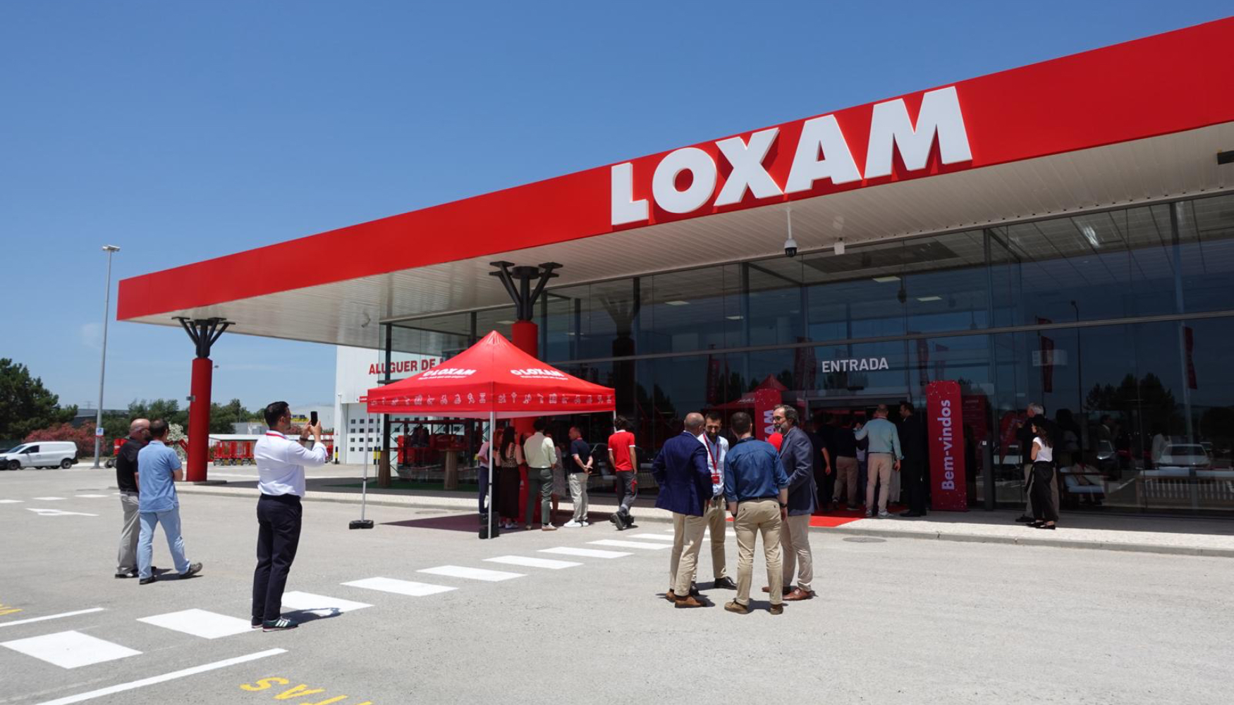 Nueva sede de Loxam en nueva sede en Palmela, en el �rea metropolitana de Lisboa