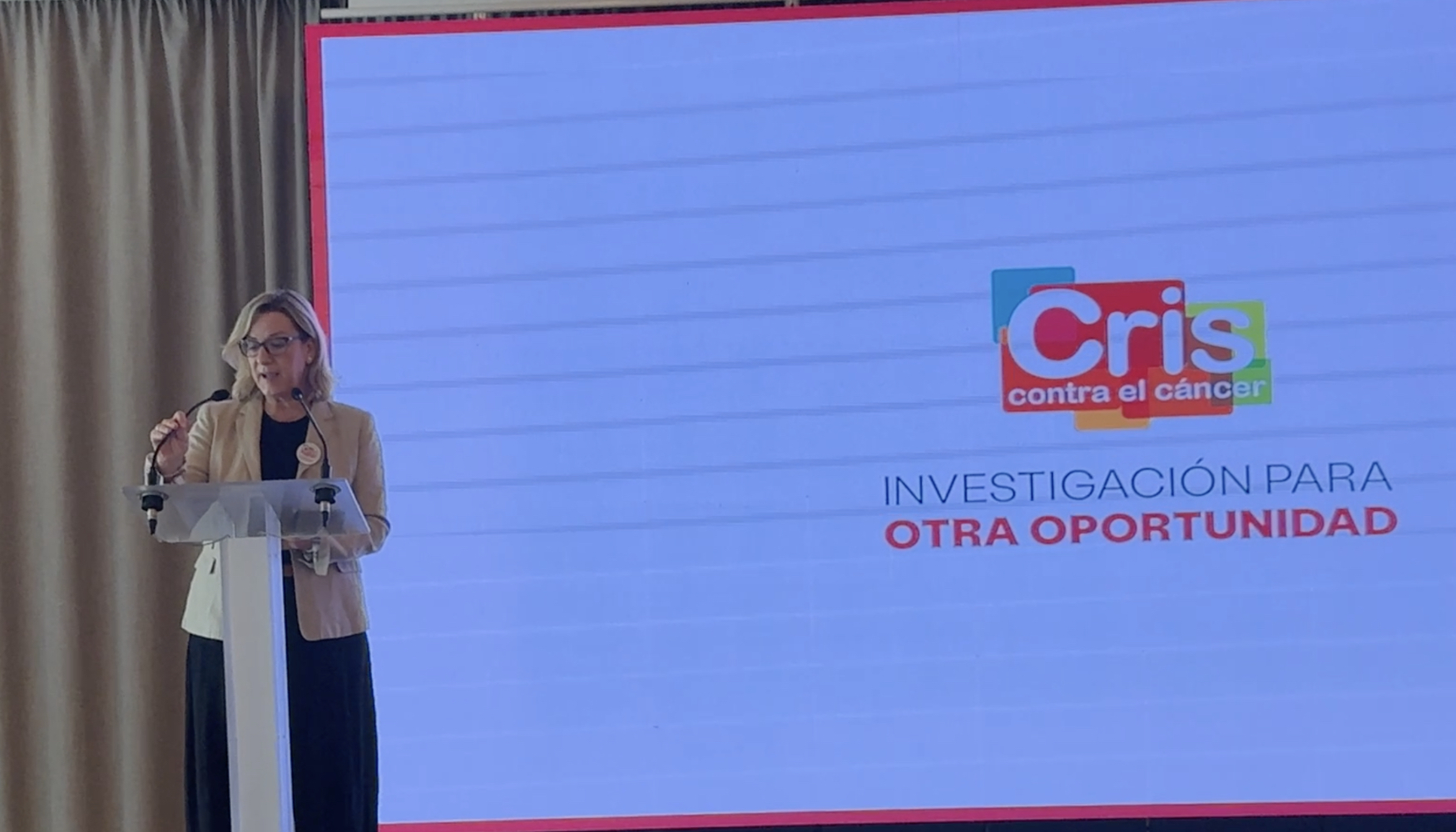 Presentaci�n de Cris contra el c�ncer