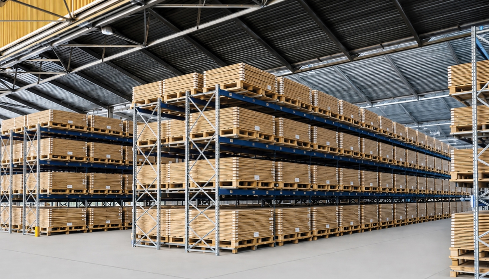 Almac�n de BUNKER Puertas Acorazadas: m�s de 15.000 m2 de stock de paneles KRONOS