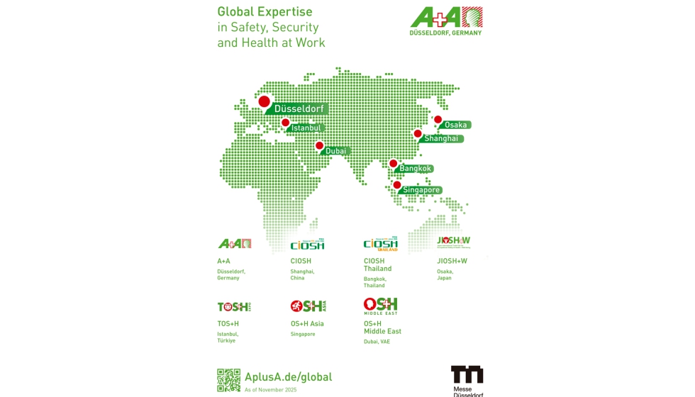 Cartera de ferias internacionales de la A+A