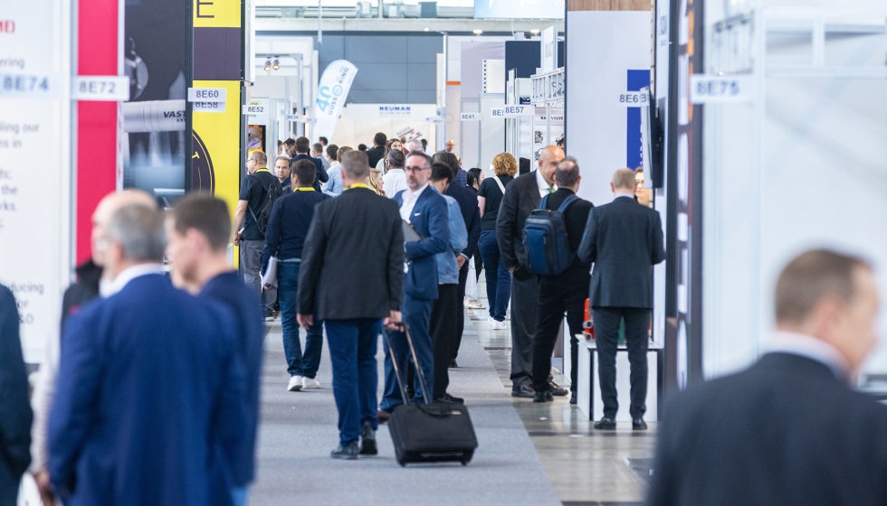 Vista general de uno de los pabellones de CastForge 2026 en Messe Stuttgart
