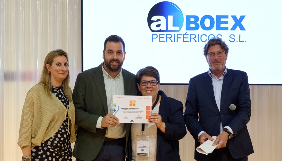Equiplast otorg� un doble reconocimiento a Alboex durante la edici�n de 2026: a la empresa, con motivo de su 50...