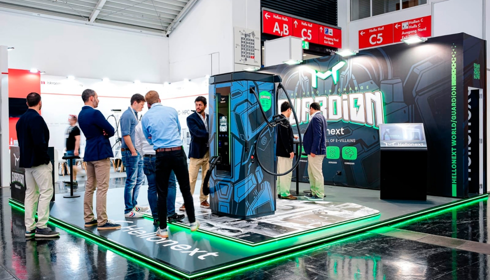 GUARDiON fue presentado en Power2Drive Europe 2026, en el stand C 6.178 de Messe M�nchen