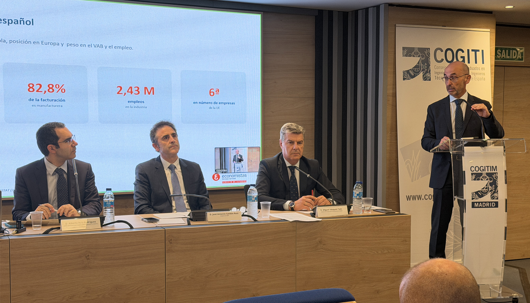 Salvador Mar�n expuso los datos del estudio econ�mico incorporado al Bar�metro Industrial 2026