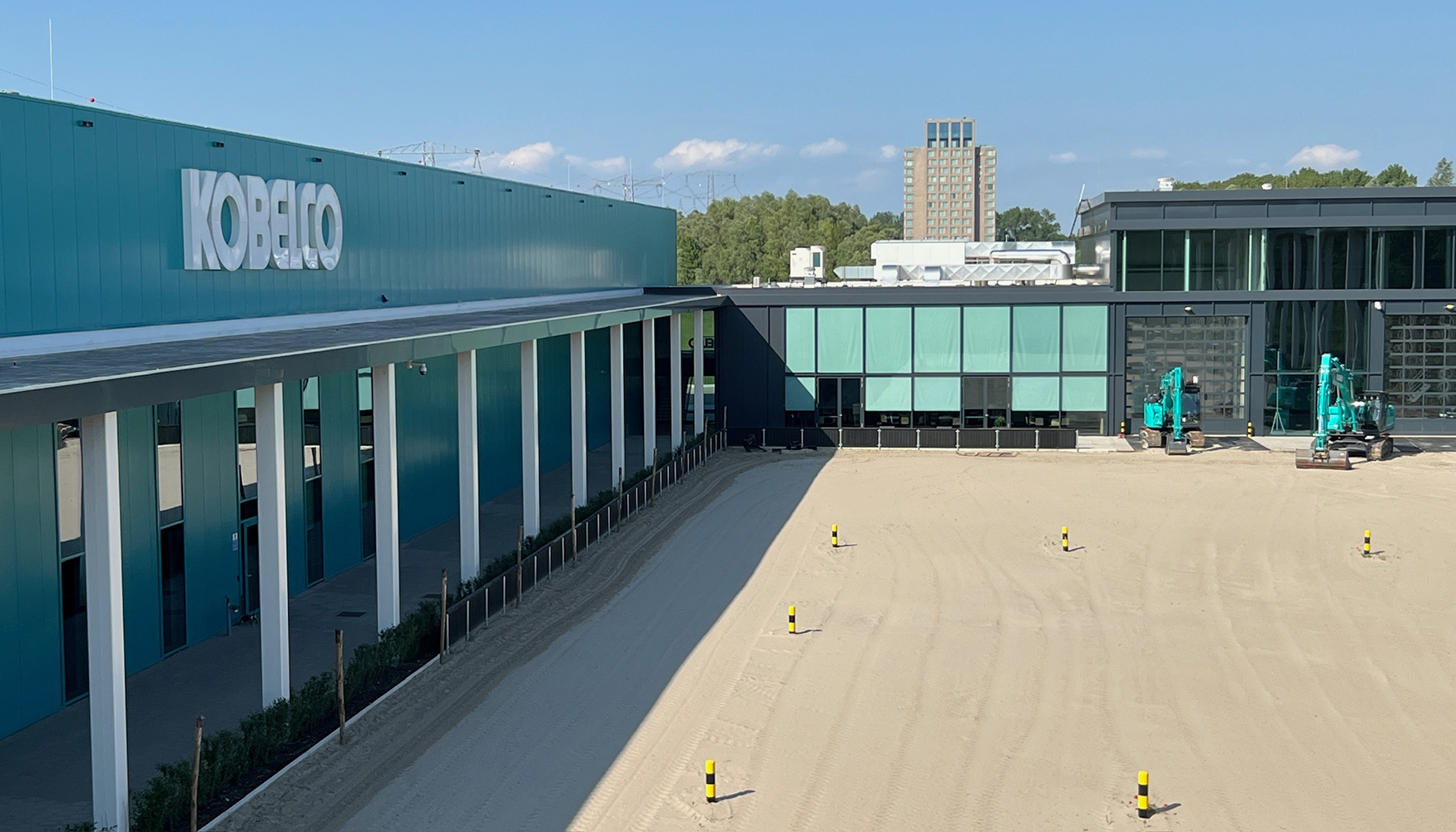 Nuevas instalaciones de Kobelco en Lelystad, Pa�ses Bajos