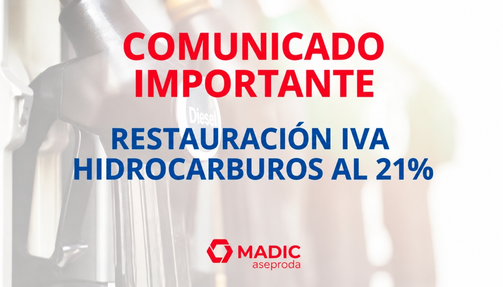 �Desde Madic aseproda continuamos trabajando para que nuestros clientes puedan adaptarse de forma r�pida y sencilla a cualquier cambio normativo que...