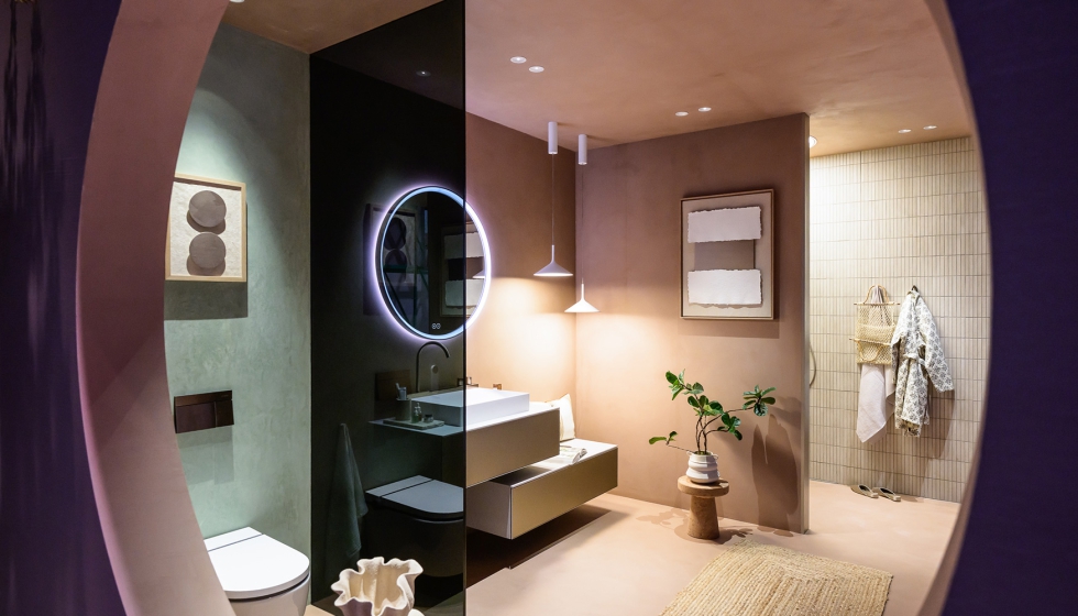 Los ba�os en edificios residenciales evolucionan hacia soluciones que combinan confort...