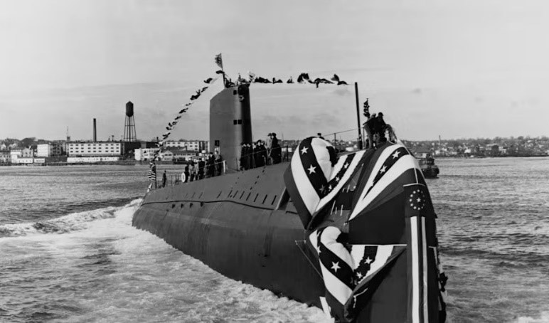 Figura 1. USS Nautilus en su viaje inaugural