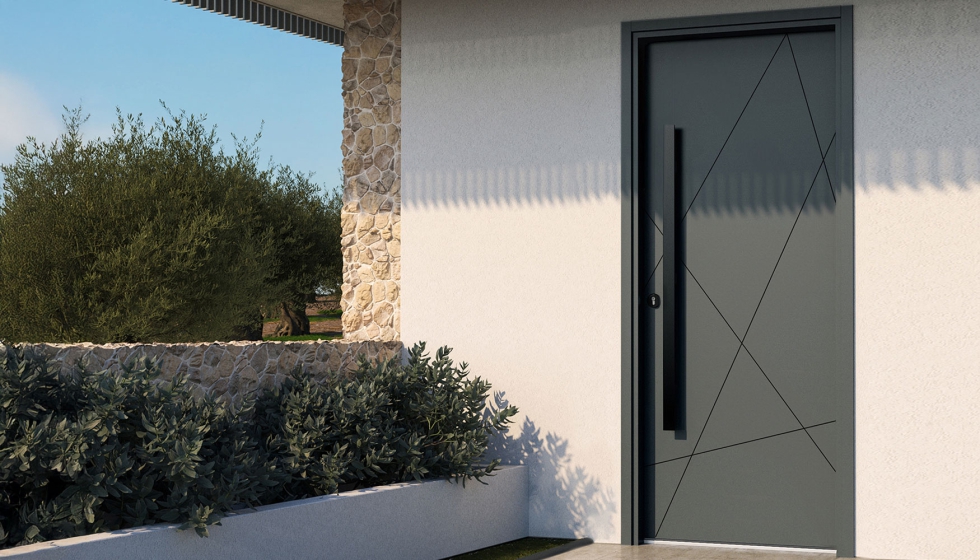 Porta exterior da Strugal modelo A 400K