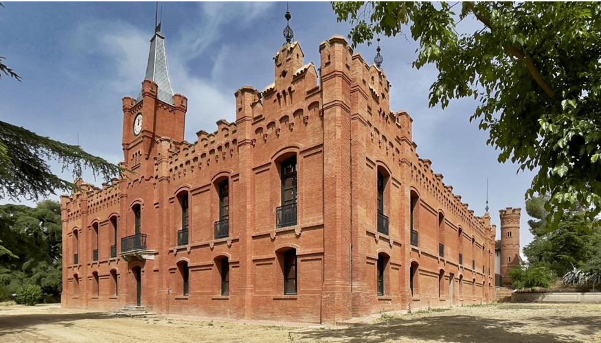 El jard�n de Torre Arias, en Madrid