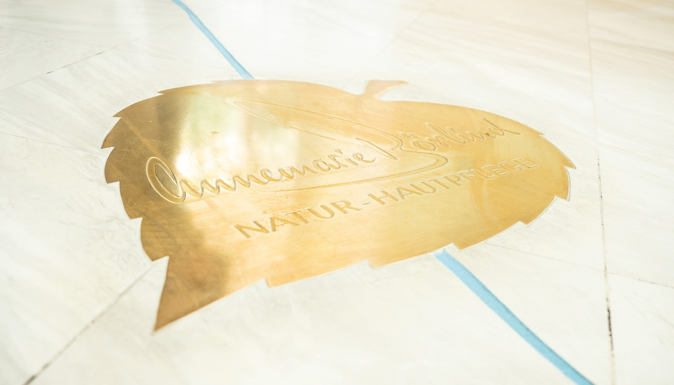 La hoja de tilo es el emblema de Annemarie B�rlind Natural Beauty desde mediados de la d�cada de 1960