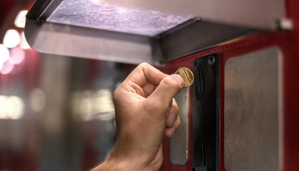 Al trabajar con fichas, solo es necesario adaptar un punto central, mientras que el resto del lavadero puede seguir funcionando como antes...