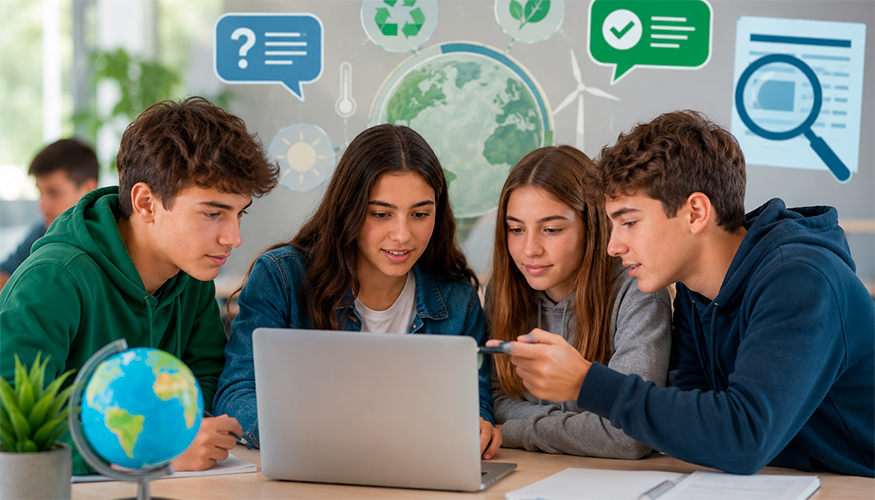 SchoolFan es la primera iniciativa europea que lucha contra la desinformaci�n clim�tica