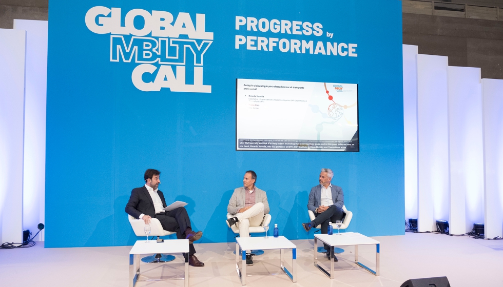 Mesa redonda: �Autog�s y bioautog�s para descarbonizar el transporte profesional�, en el Global Mobility Call