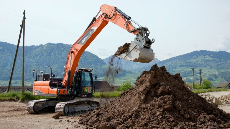 A escavadora 'Real-X' torna realidade a obra do futuro