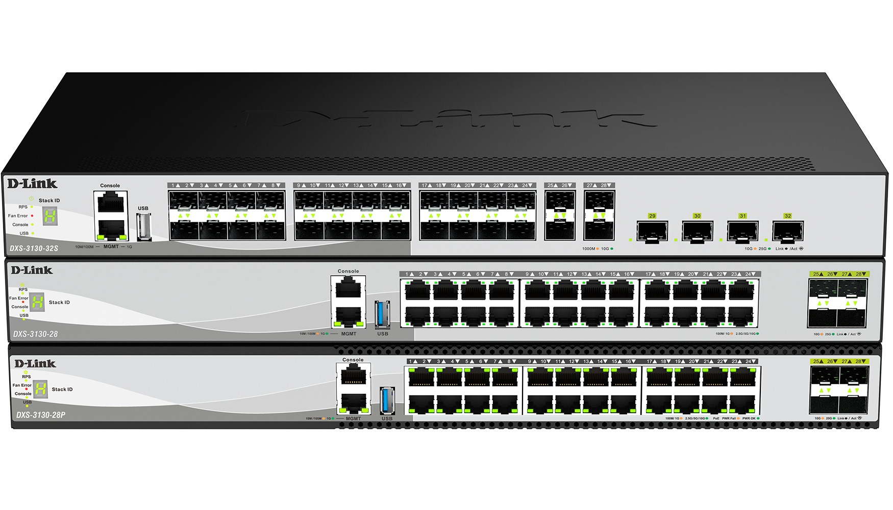 Nueva gama de Switches D-Link DXS-3130 10 Gigabit Enterprise con gesti�n en capa 3