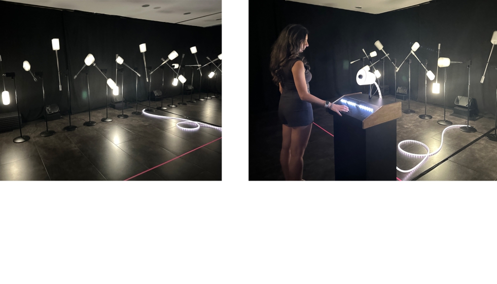 �From0� de Superbe requer�a la colaboraci�n del p�blico para controlar esta instalaci�n cin�tica donde la luz se convert�a en un elemento vital...
