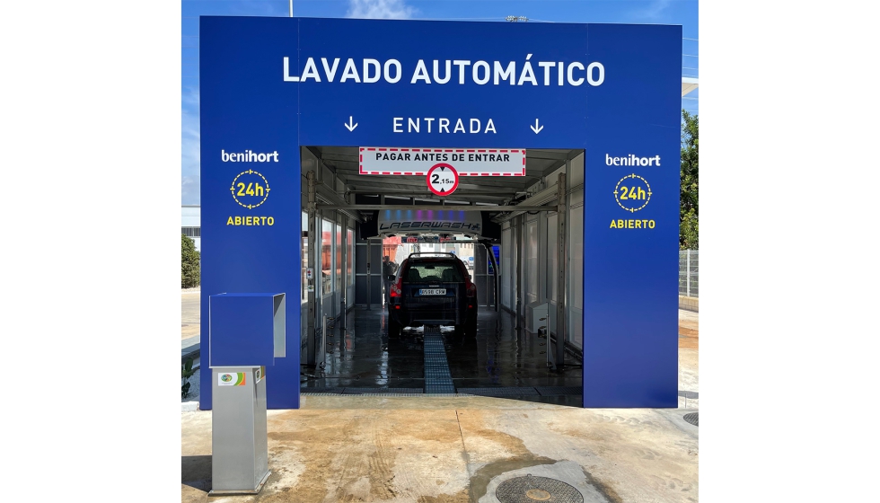 La instalaci�n y puesta en marcha de la m�quina en Benihort se complet� en aproximadamente diez d�as