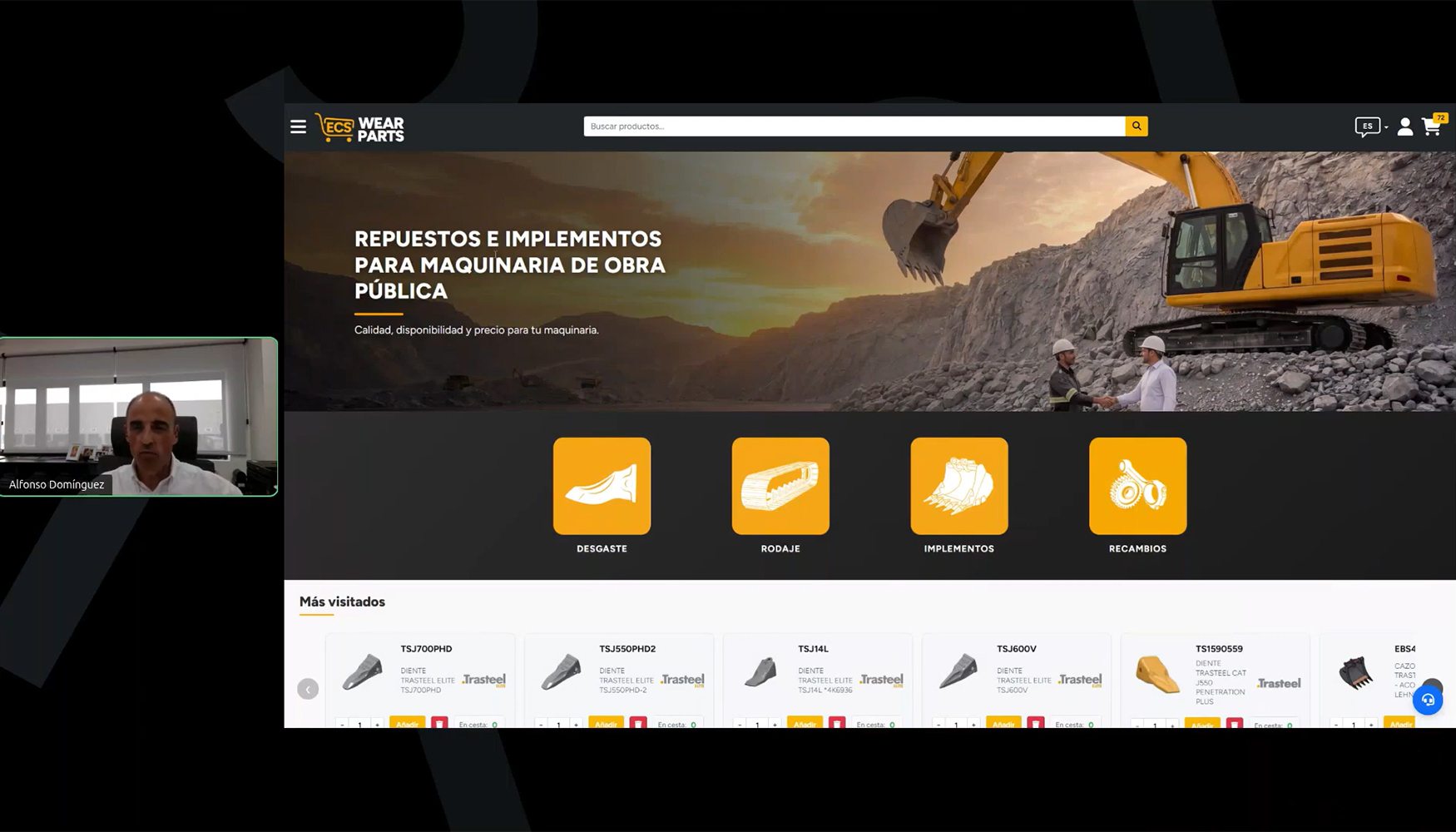Intervenci�n de Alfonso Dom�nguez, CEO de Cohidrex