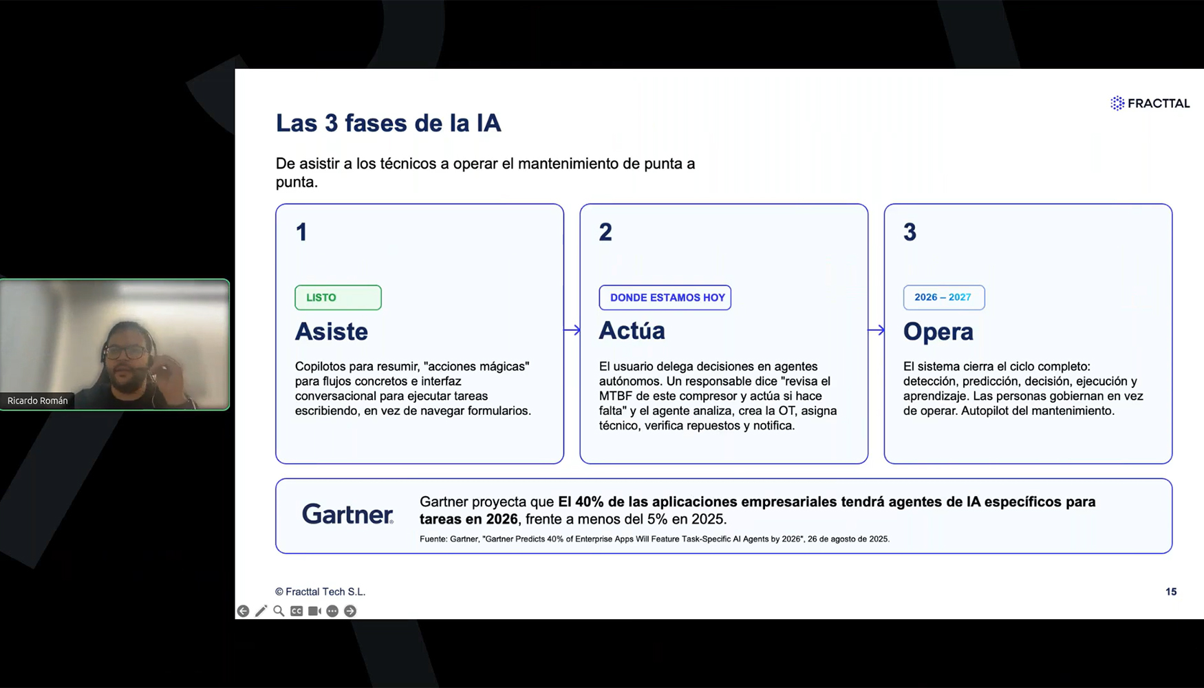 Ricardo Rom�n, CSO de Fracttal
