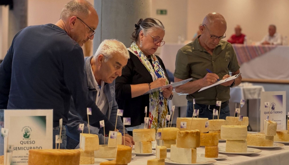 Jurado del XL Concurso Insular de Quesos Artesanales de San Antonio del Monte