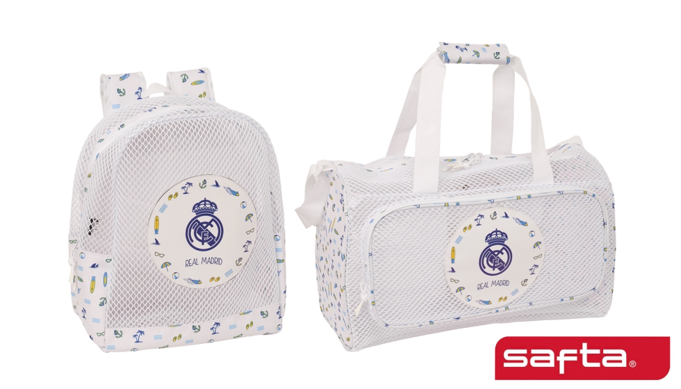 Mochilas antiarena Real Madrid, SAFTA