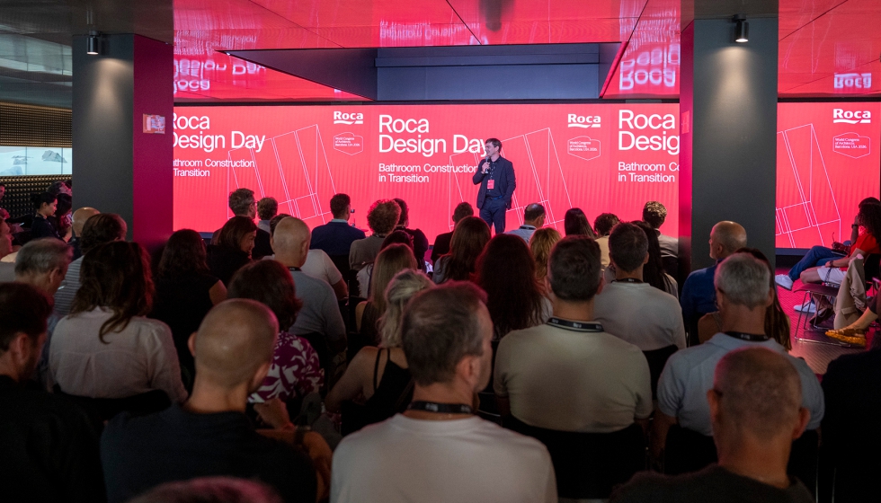 La compa��a dio a conocer su propuesta de construcci�n modular aplicada al espacio de ba�o coincidiendo con el Roca Design Day...