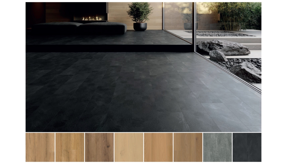 OndeDesign integra seis dise�os de madera de aspecto natural y dos inspirados en la piedra