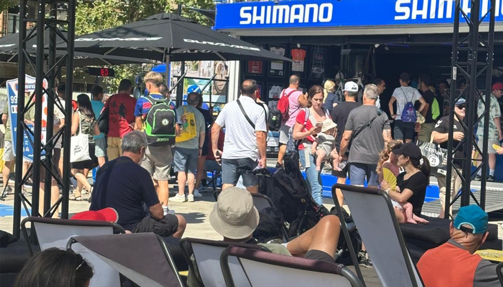 El Fan Park del Grand D�part re�ne actividades para todos los p�blicos en el centro de Barcelona