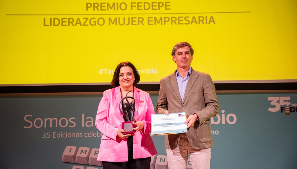 Judith Viader, CEO de Frit Ravich, distinguida con el Premio Liderazgo Mujer Empresaria en los XXXV Premios FEDEPE