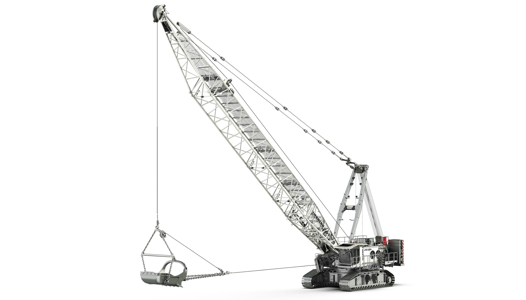 Nueva dragalina minera Liebherr LMD 1200