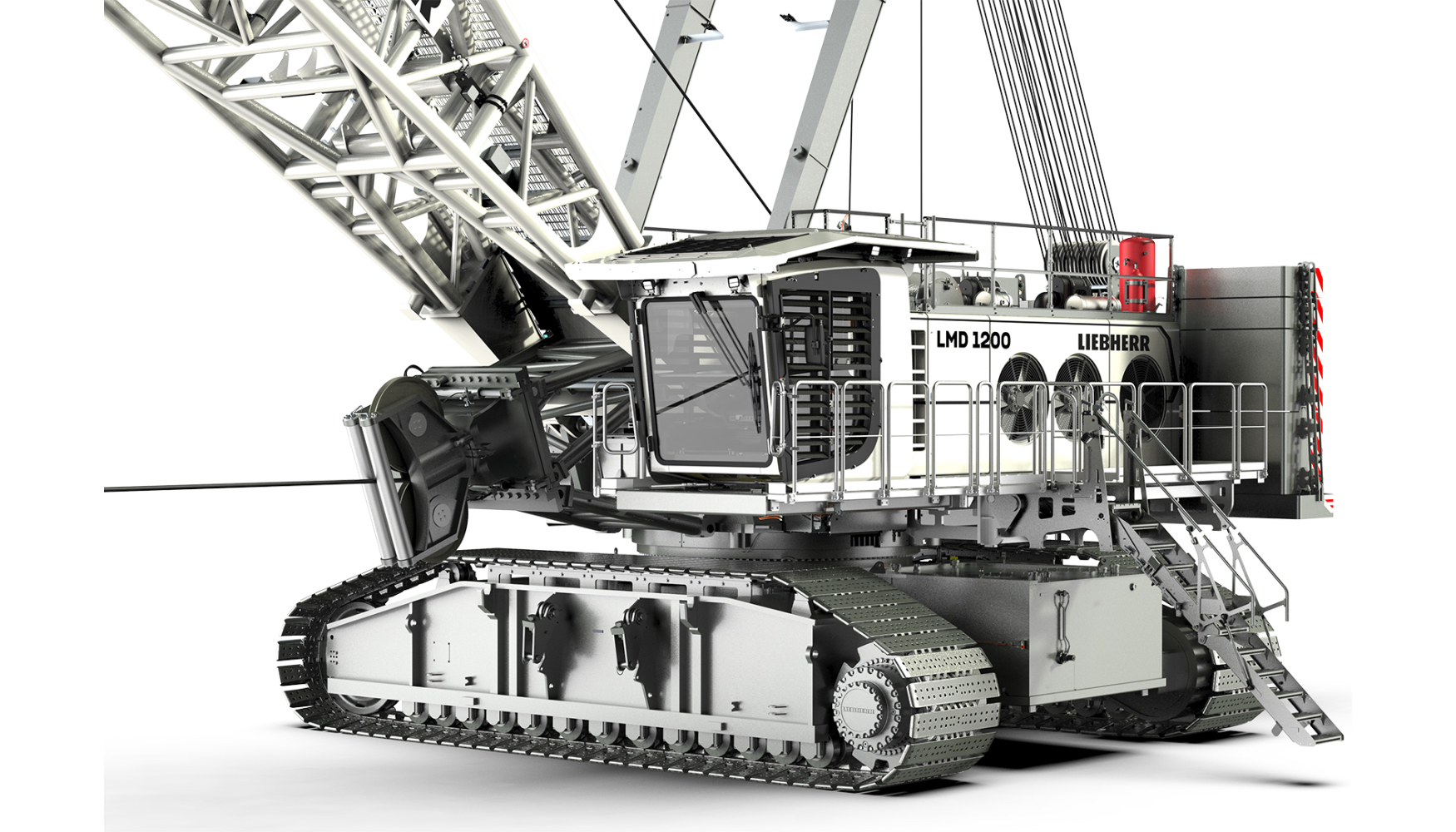 La LMD 1200 alcanza profundidades de excavaci�n de hasta 25 metros