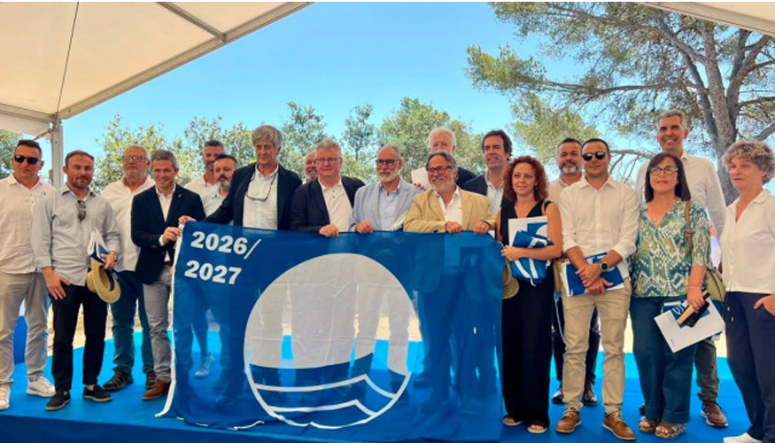 Acto oficial de entrega de las Banderas Azules. Foto: SBC Comunicaci�n