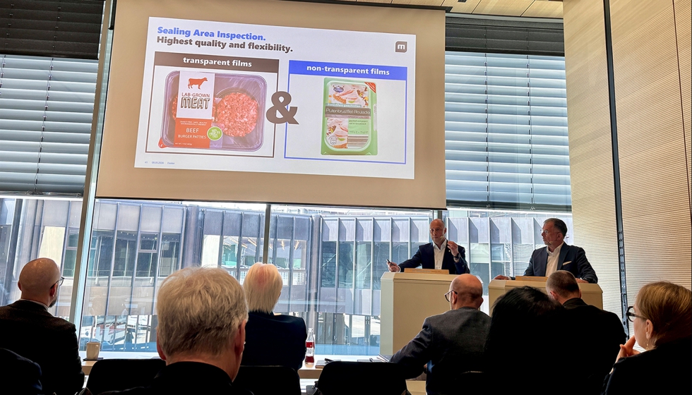 Un momento de la presentaci�n de Multivac en interpack 2026...