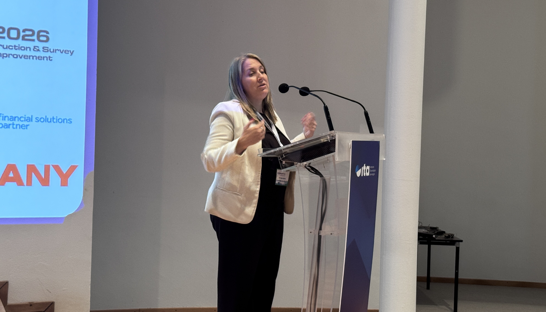 Mar Pa�os, directora general de Industria, Competitividad, Innovaci�n y Transformaci�n Digital Empresarial del Gobierno de Arag�n...