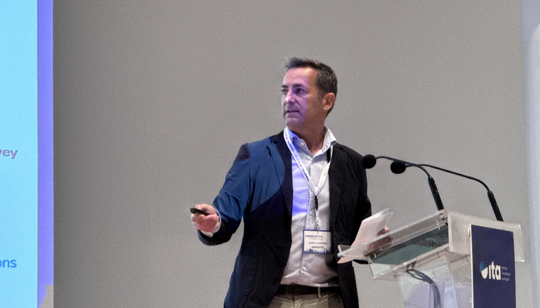 Jorge Cuartero, director gerente de Anmopyc