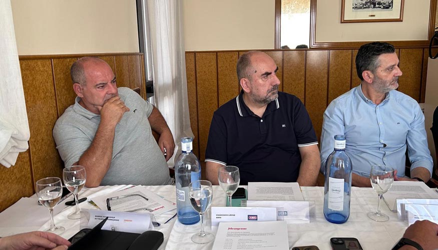 Manuel Albaladejo, Francisco Robles y Manuel Piqueras