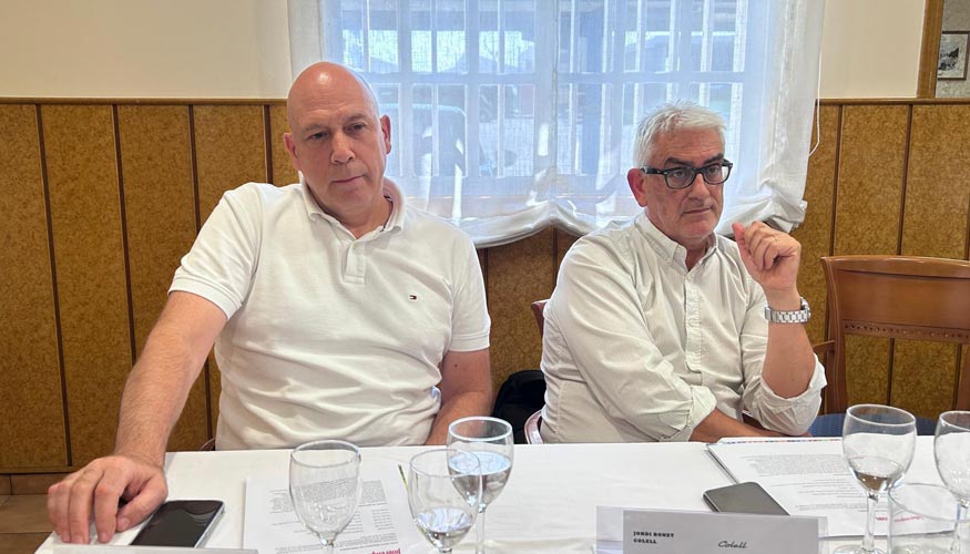 Kepa Aguinaga y Jordi Bonet