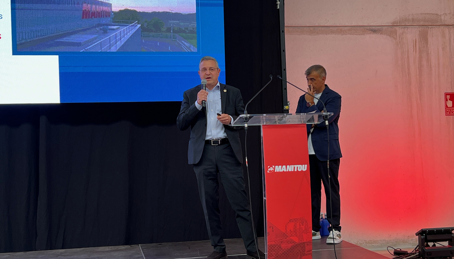Jean Rouaul, presidente de Distribuci�n Europa de Manitou Group