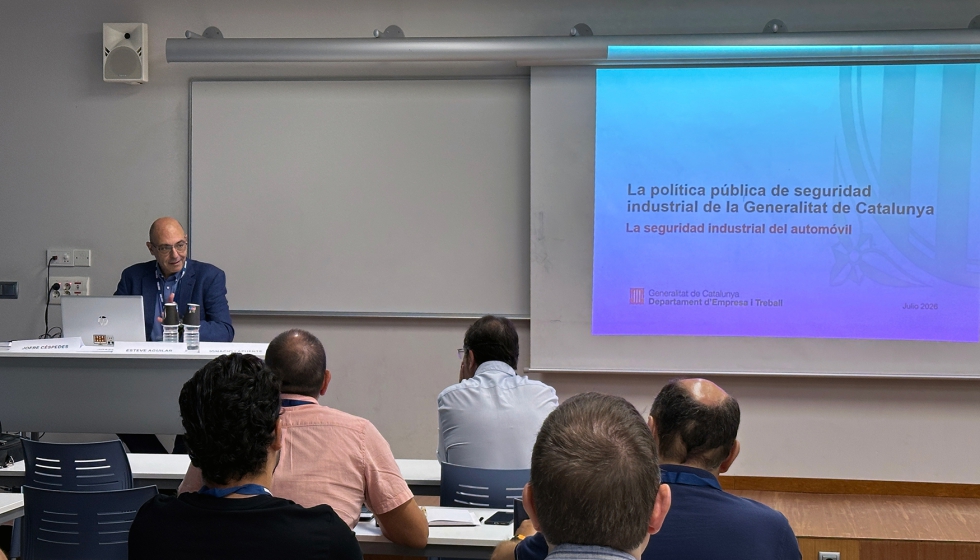 Esteve Aguilar, del Servei d'Autom�bils, Metrologia i Productes de la Generalitat de Catalunya...