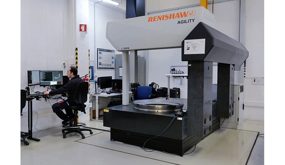 A TAP incorporou recentemente duas m�quinas tridimensionais de medi��o por coordenadas Agility de 5 eixos da Renishaw...