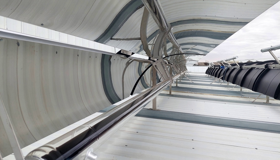 La instalaci�n emplea tecnolog�a micro-CSP (Concentrated Solar Power) para transformar directamente la radiaci�n solar en energ�a t�rmica destinada a...