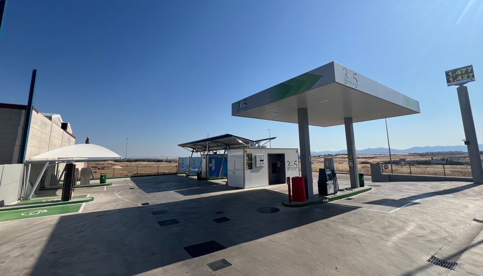 La configuraci�n del �rea de lavado estuvo condicionada por un criterio operativo claro...
